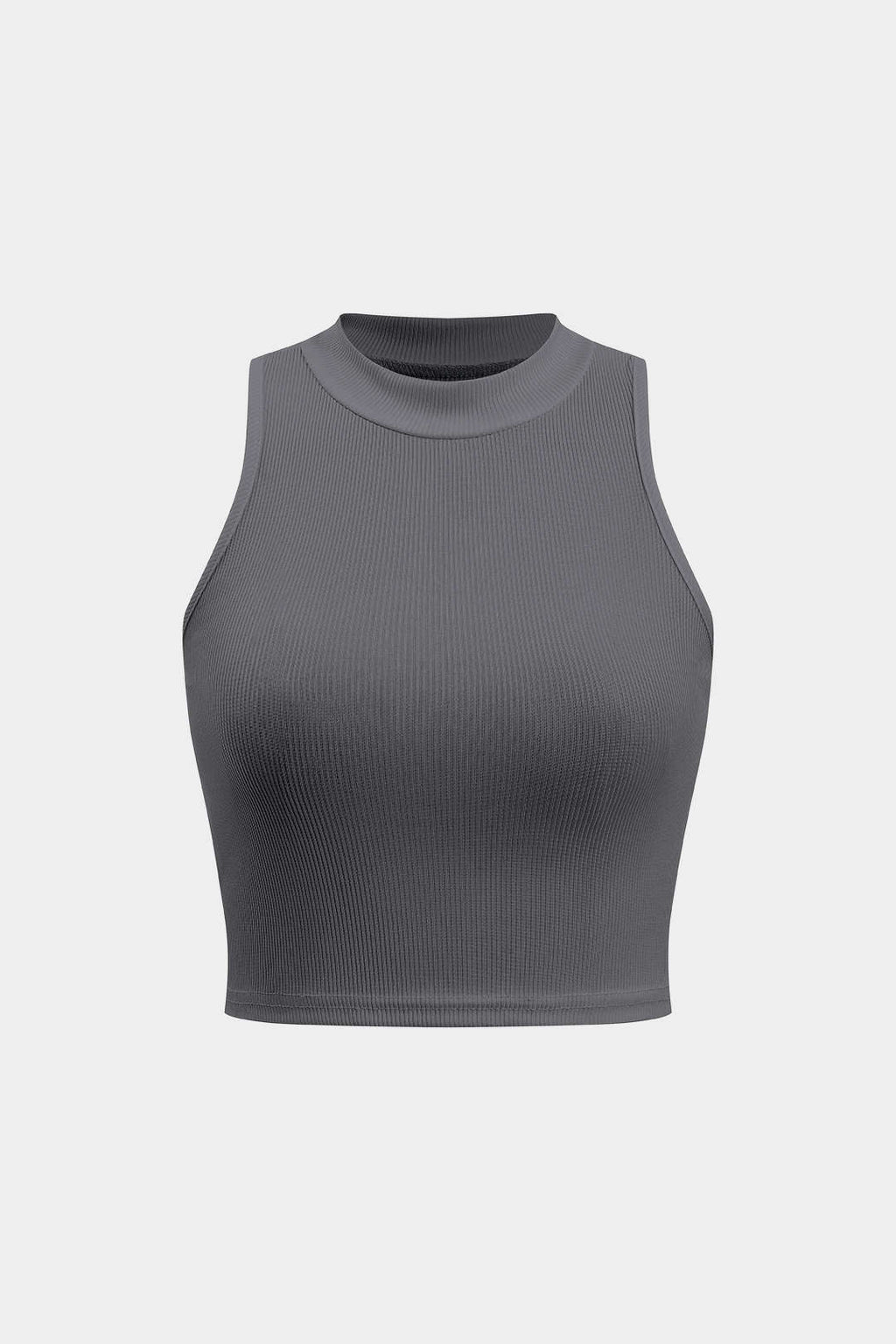 Camiseta Texturizada Sin Mangas Para Uso Diario Elegante