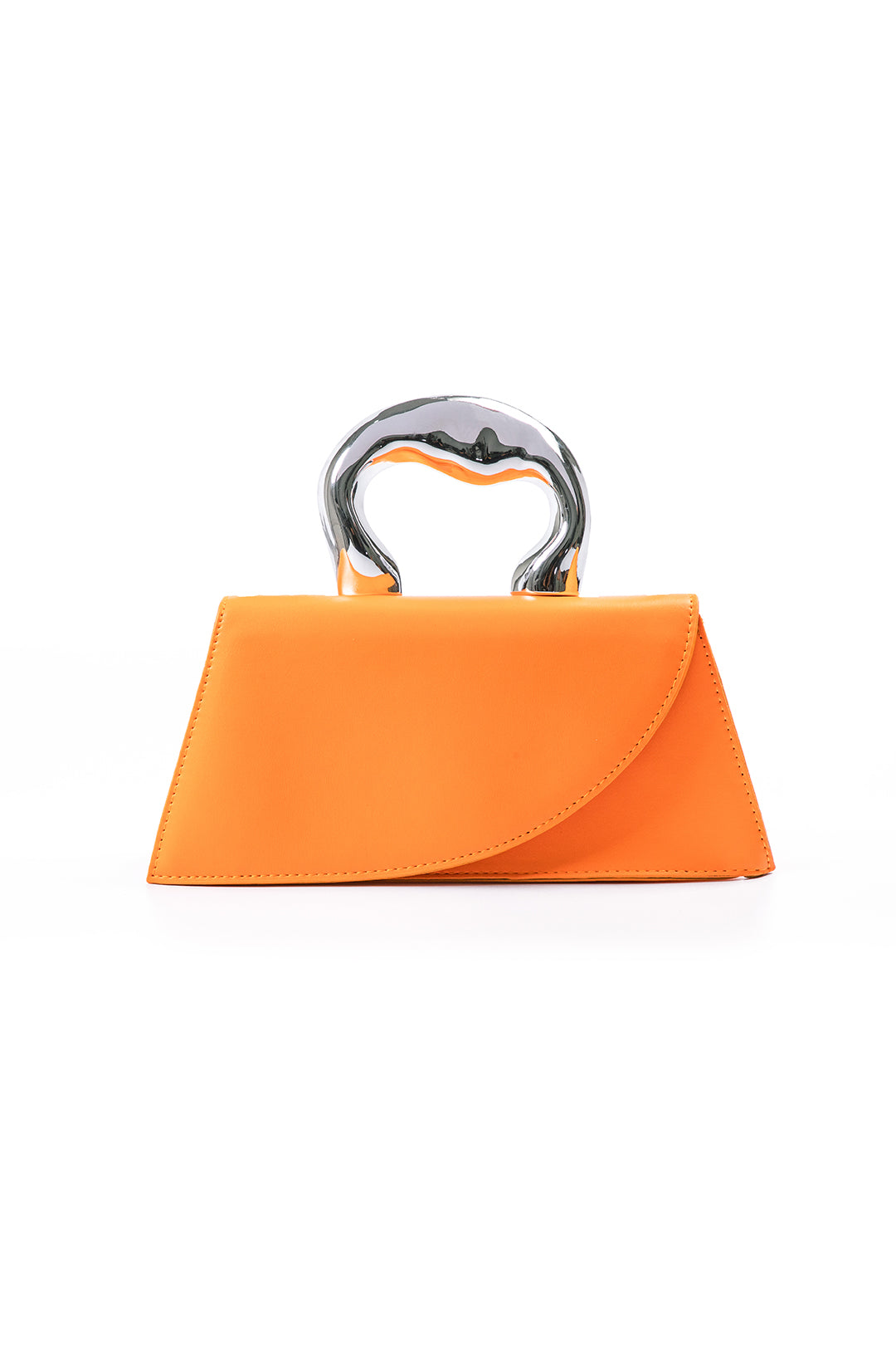 Bolso de Hombro Trapezoidal Texturizado Elegante y Moderno