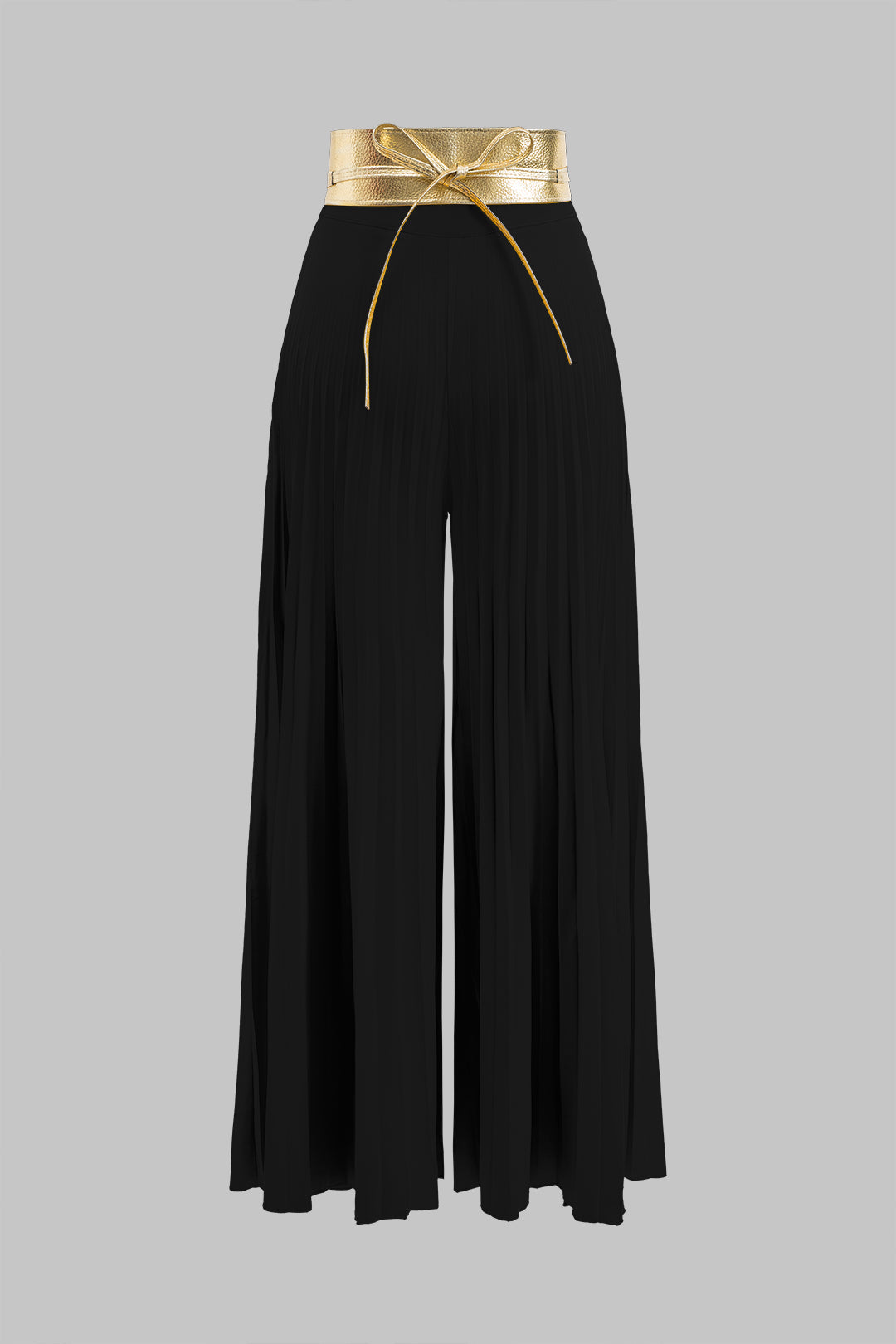 Conjunto Blusa de Tirantes con Volantes y Pantalón Plisado