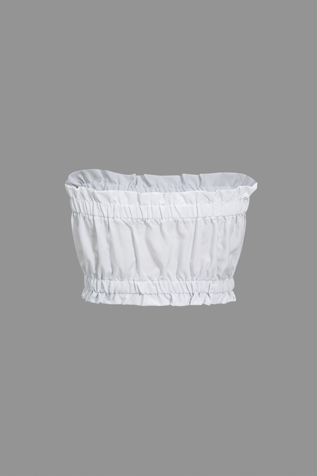 Conjunto Dos Piezas Top Volantes Y Pantalón Pierna Ancha