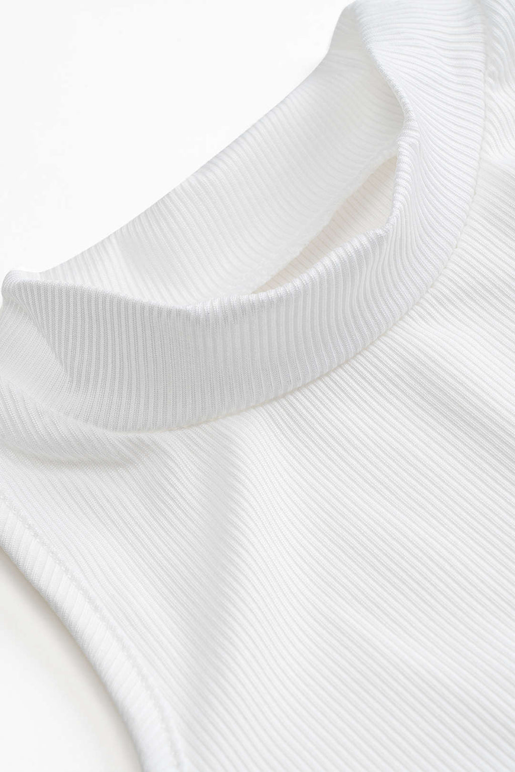 Camiseta Texturizada Sin Mangas Para Uso Diario Elegante