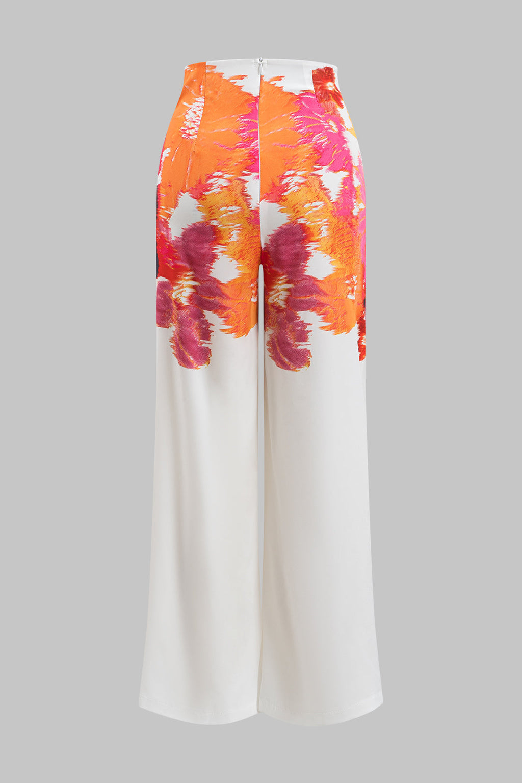Conjunto Floral Blusa Hombro Descubierto Manga Larga