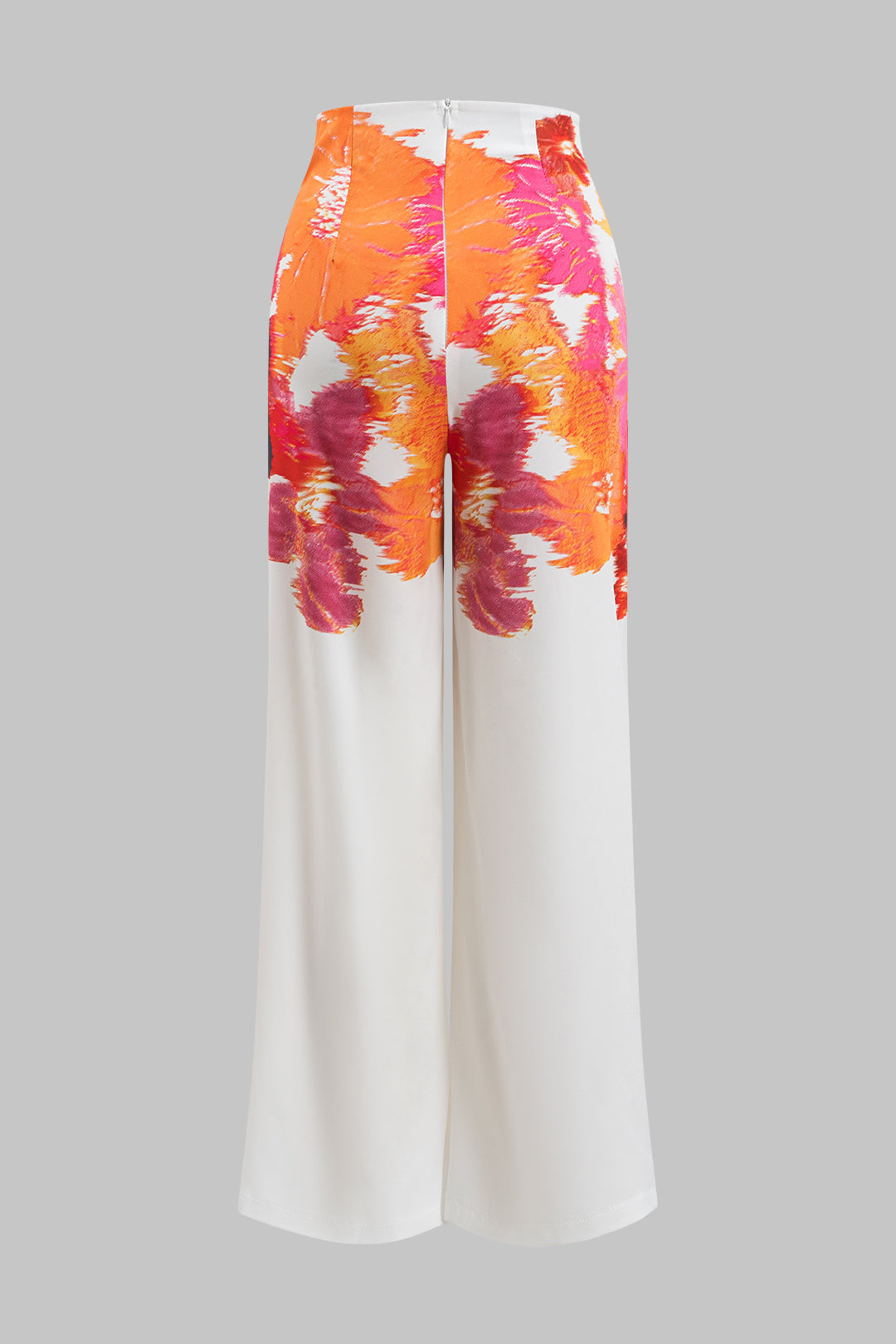Conjunto Floral Blusa Hombro Descubierto Manga Larga