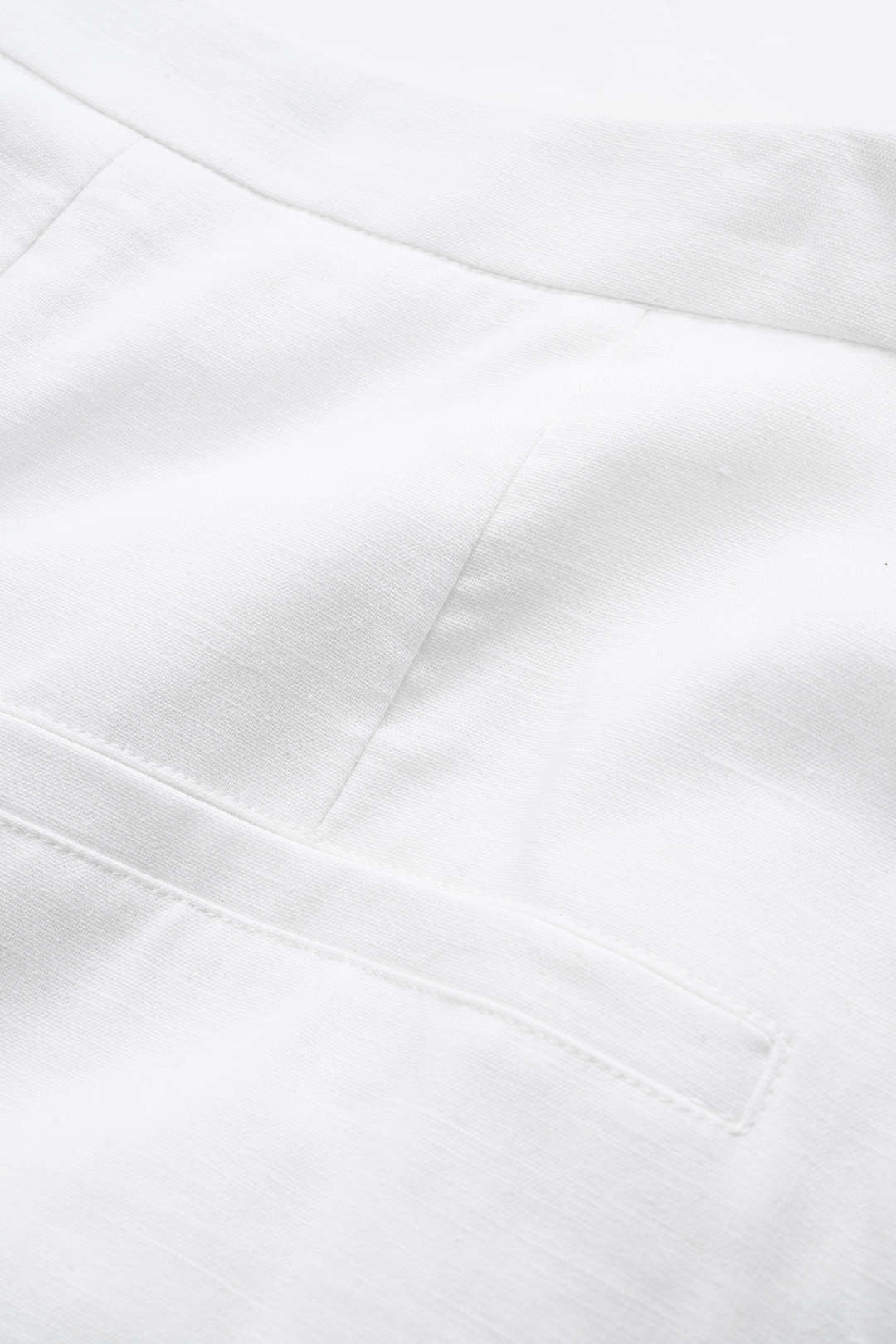 Pantalones Rectos De Lino Para Uso Diario Con Estilo