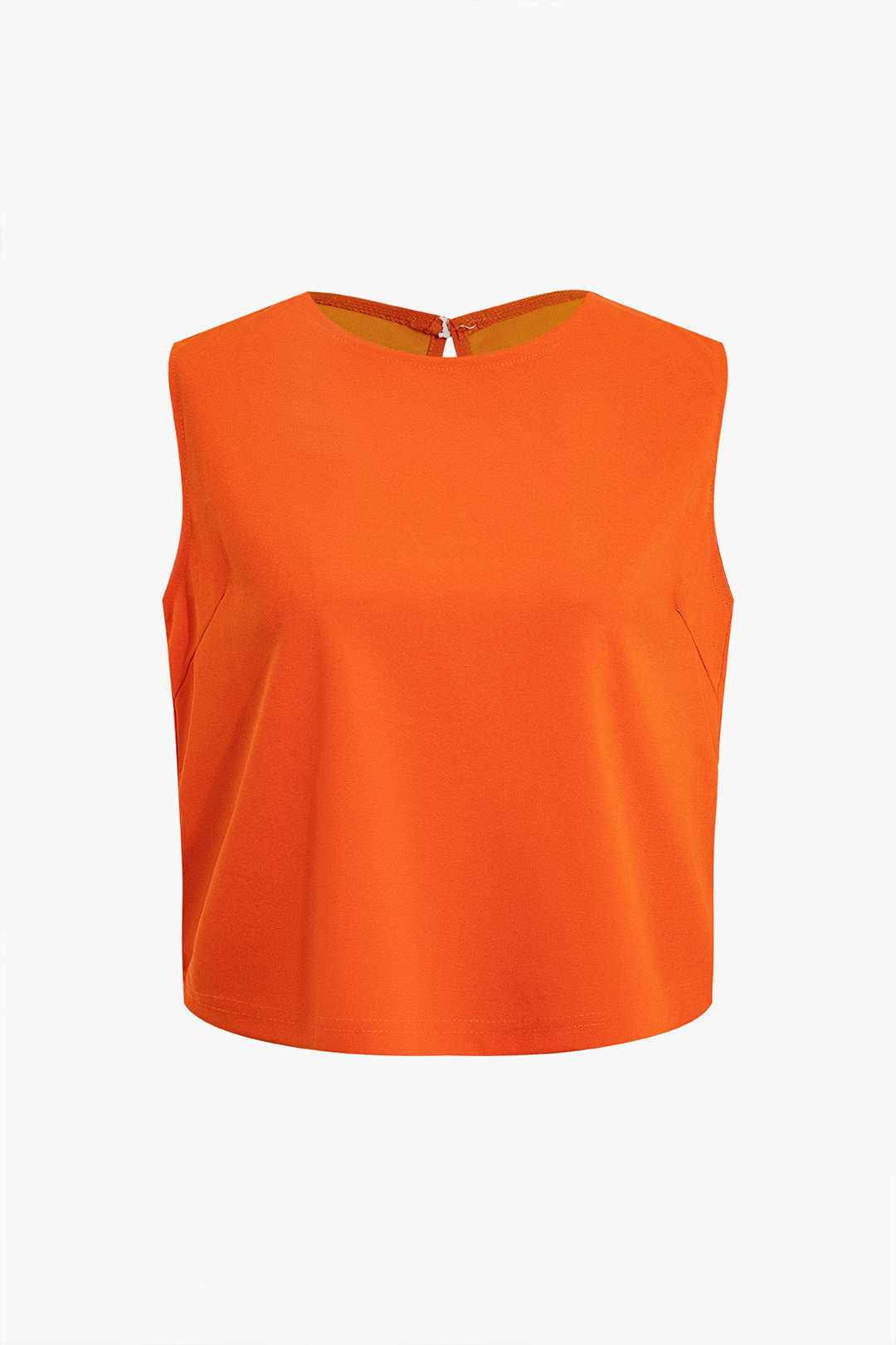 Conjunto Blusa Sin Mangas Pantalón Recto Minimalista
