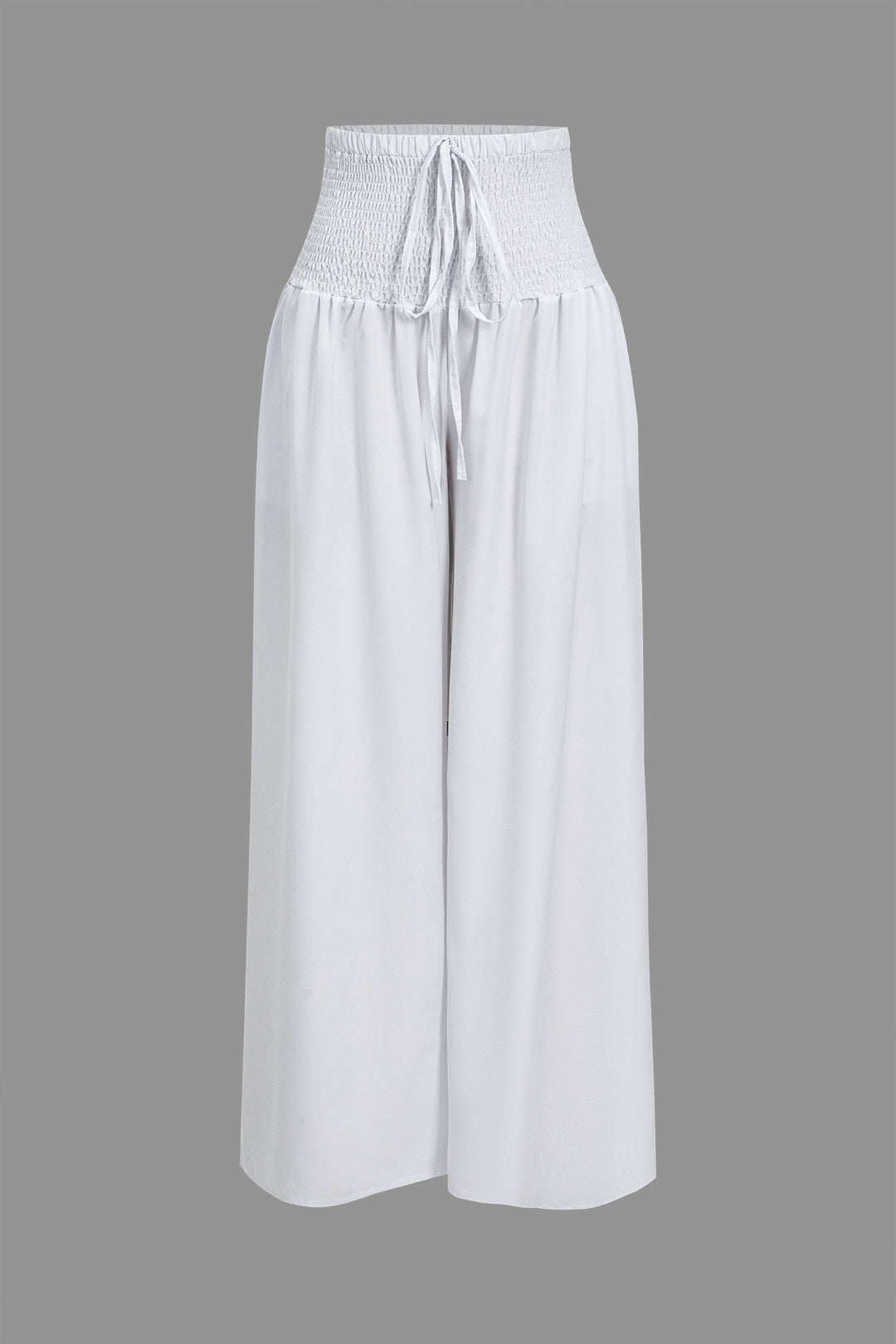 Conjunto Dos Piezas Top Volantes Y Pantalón Pierna Ancha