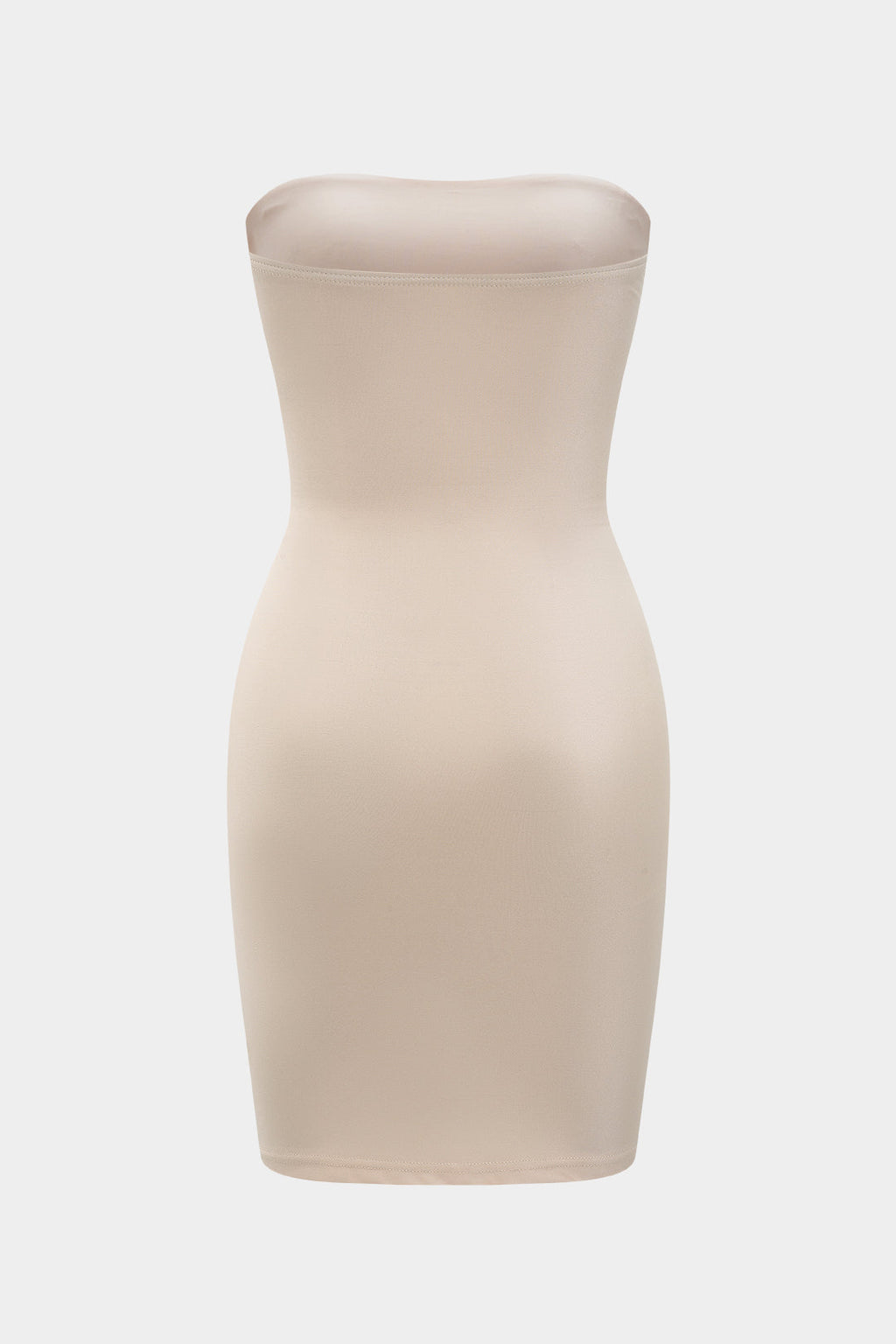 Vestido Mini Sin Tirantes Floral Estampado Para Mujer