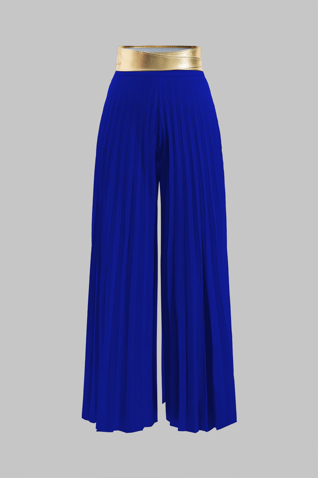 Conjunto Blusa de Tirantes con Volantes y Pantalón Plisado