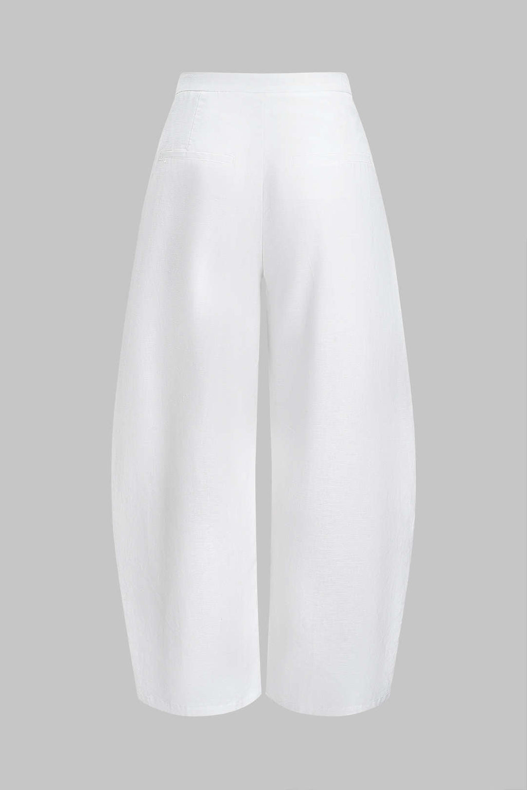 Pantalones Rectos De Lino Para Uso Diario Con Estilo