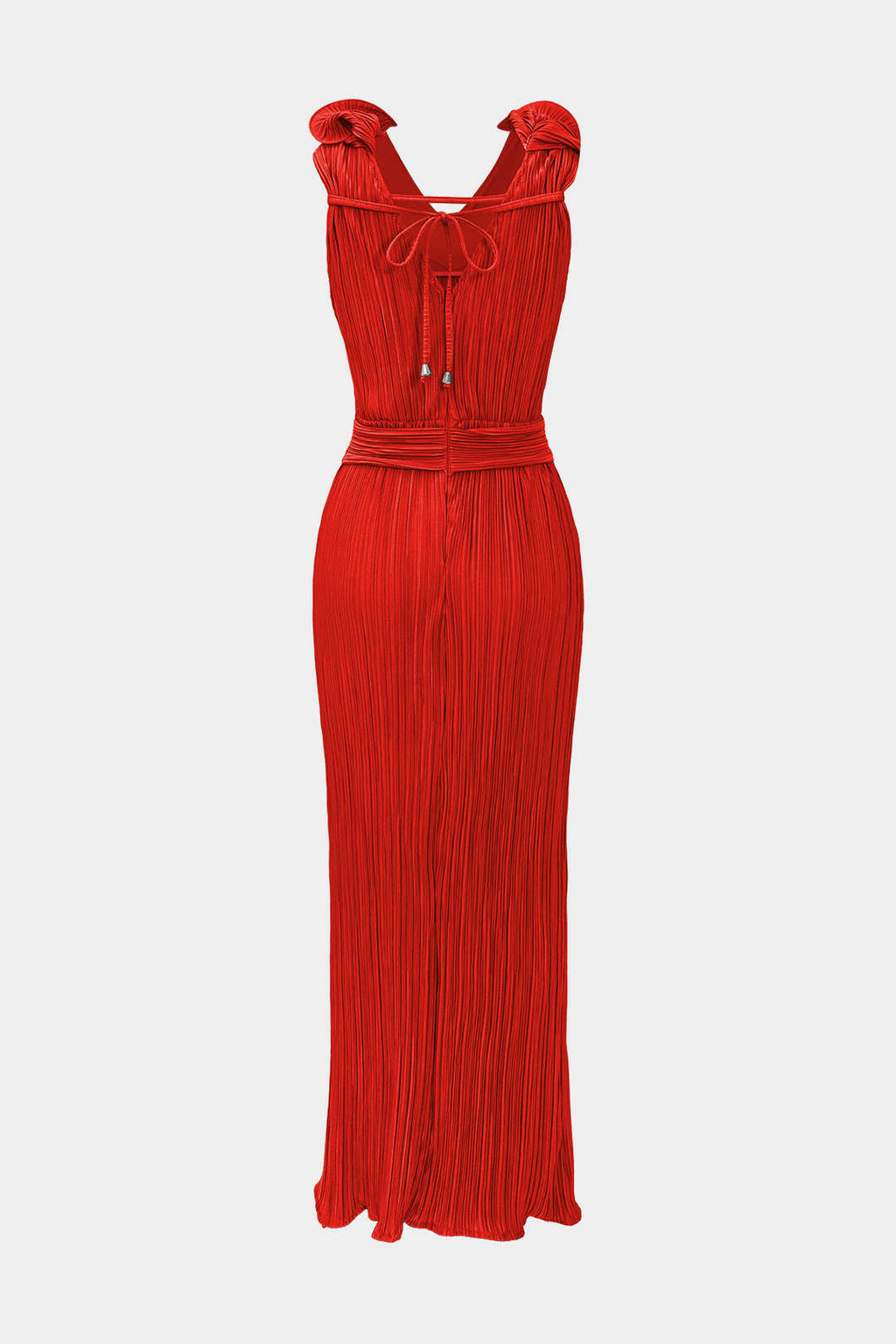 Vestido Midi Con Cuello En V Y Textura Floral 3D Sutil