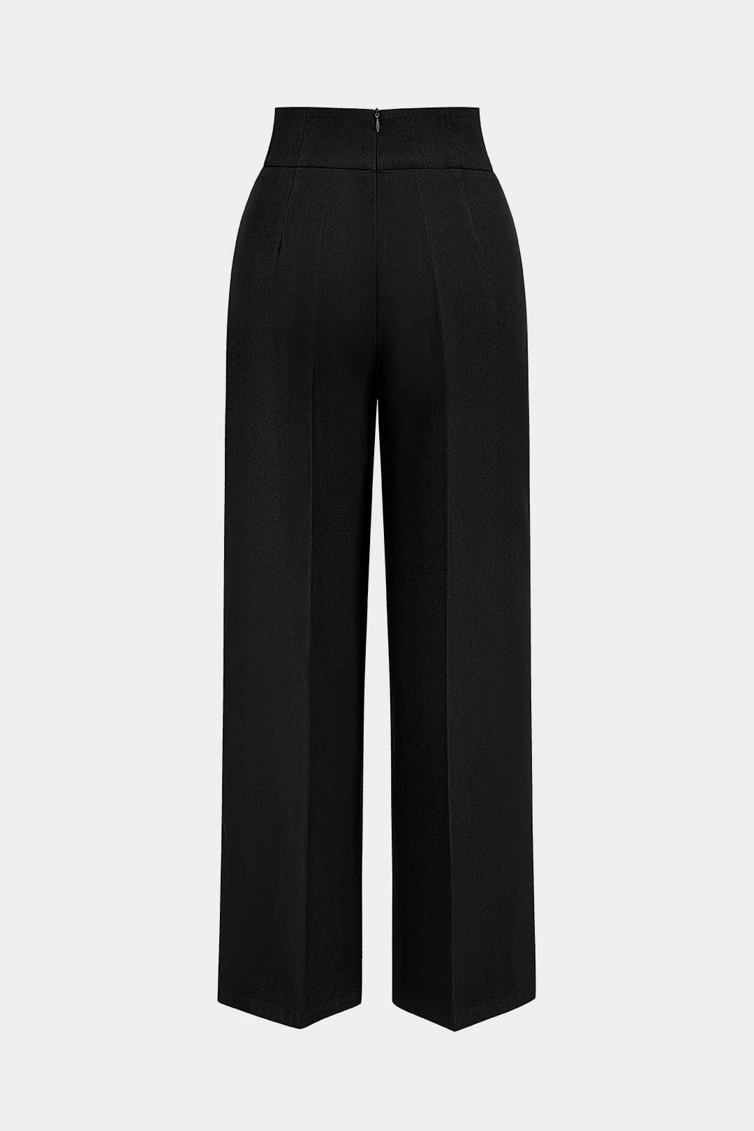 Pantalones De Cintura Alta Anchos Para Mujer Casual Diario