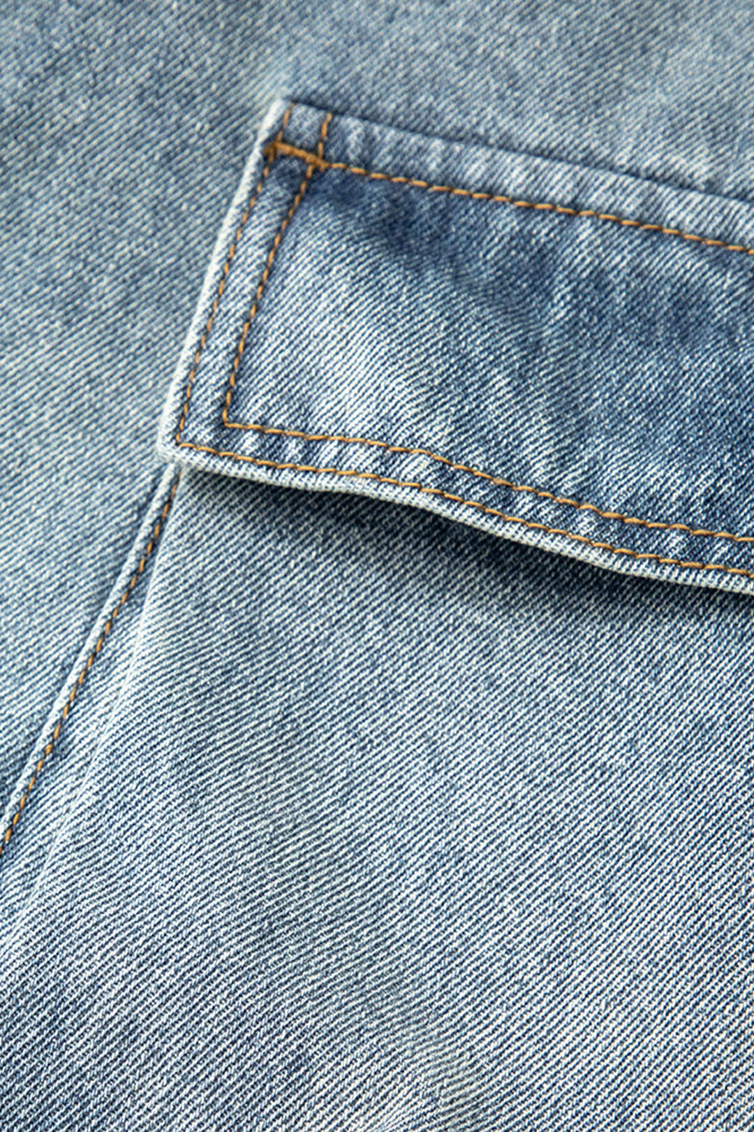 Jeans Cargo Anchos de Textura Suave con Bolsillos Múltiples