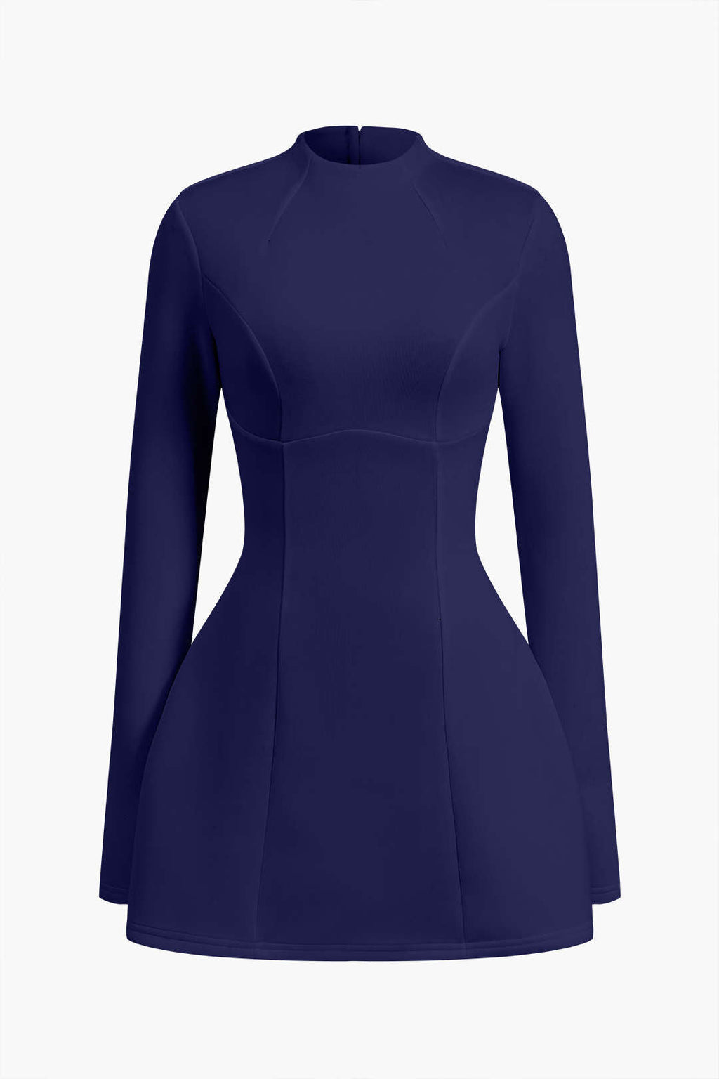 Vestido Mini Con Espalda Descubierta Silueta Baja Elegante