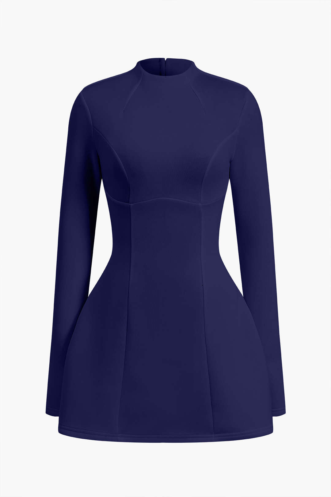 Vestido Mini Con Espalda Descubierta Silueta Baja Elegante
