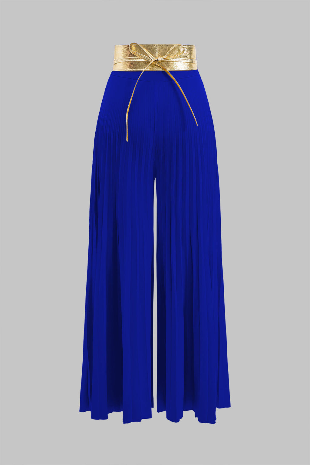 Conjunto Blusa de Tirantes con Volantes y Pantalón Plisado