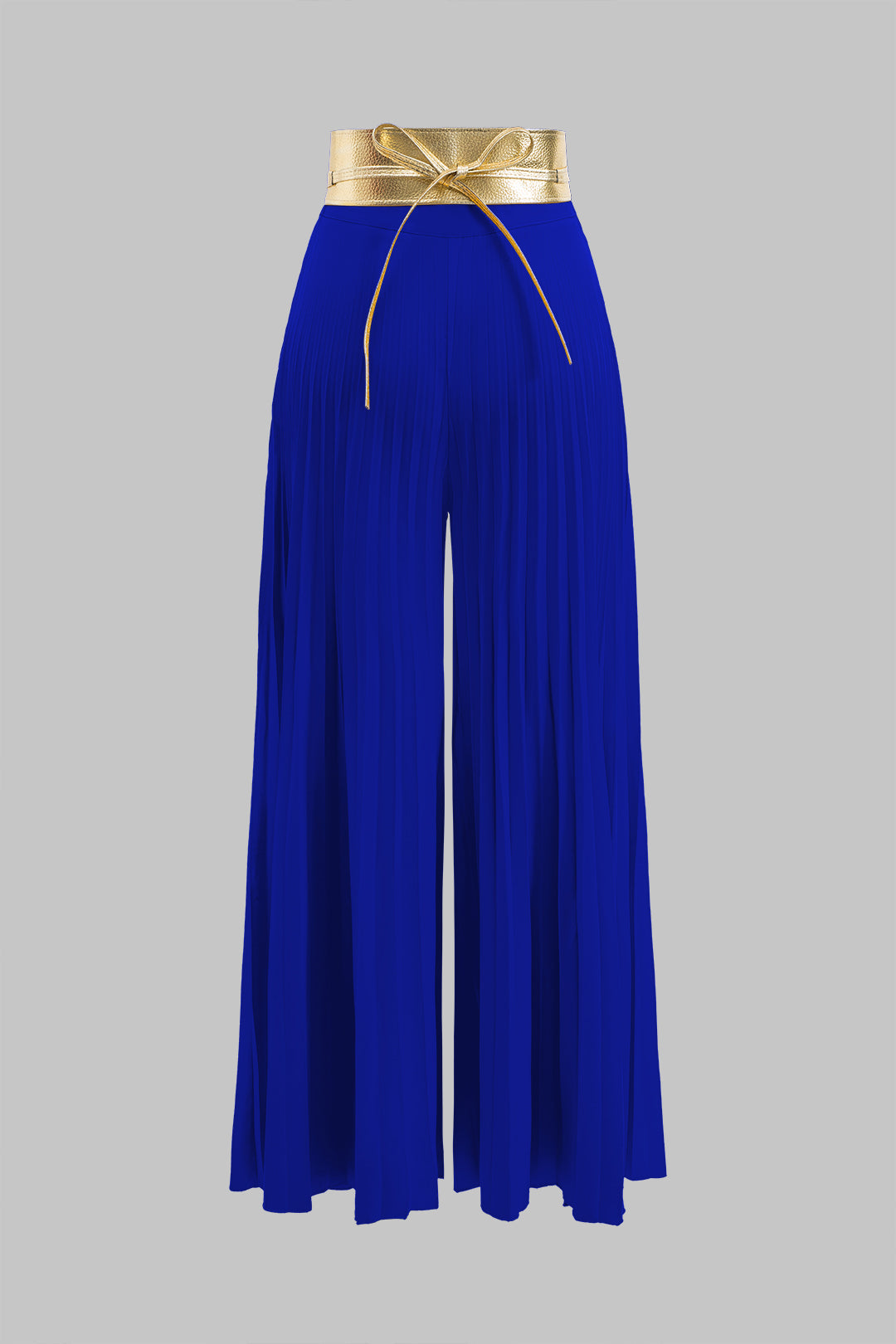 Conjunto Blusa de Tirantes con Volantes y Pantalón Plisado