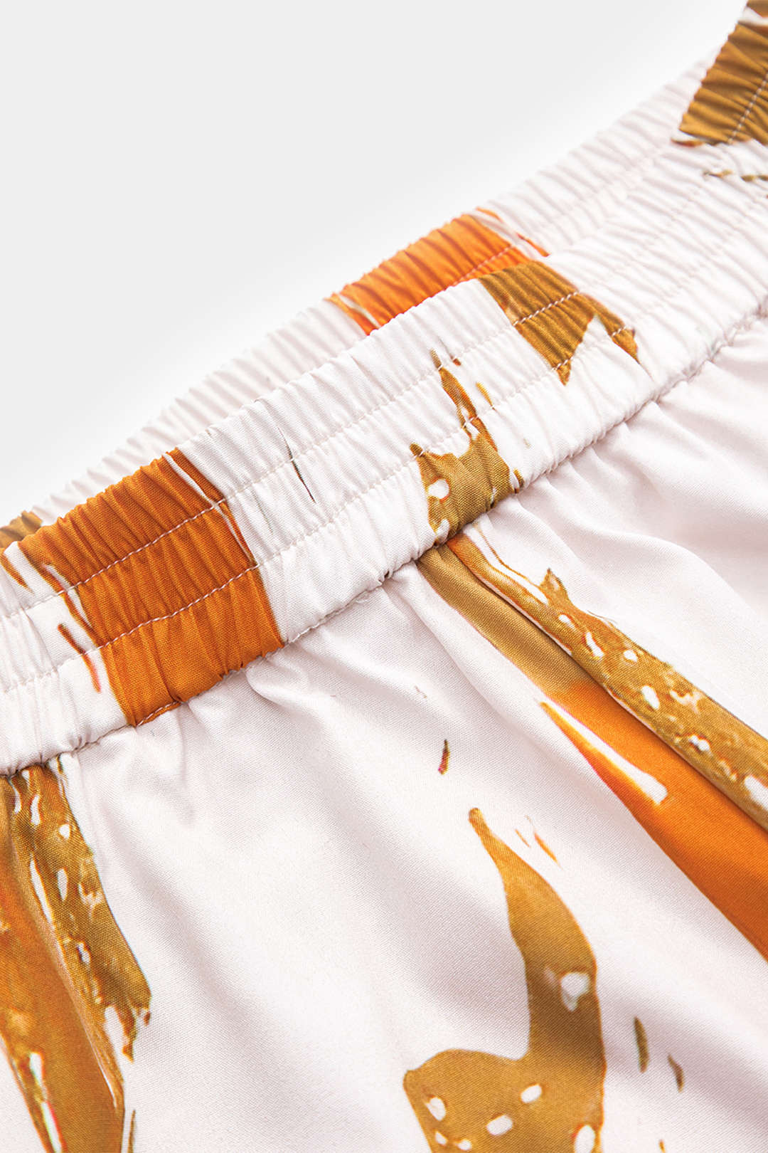 Pantalones De Mujer De Cintura Alta Con Patrón Abstracto