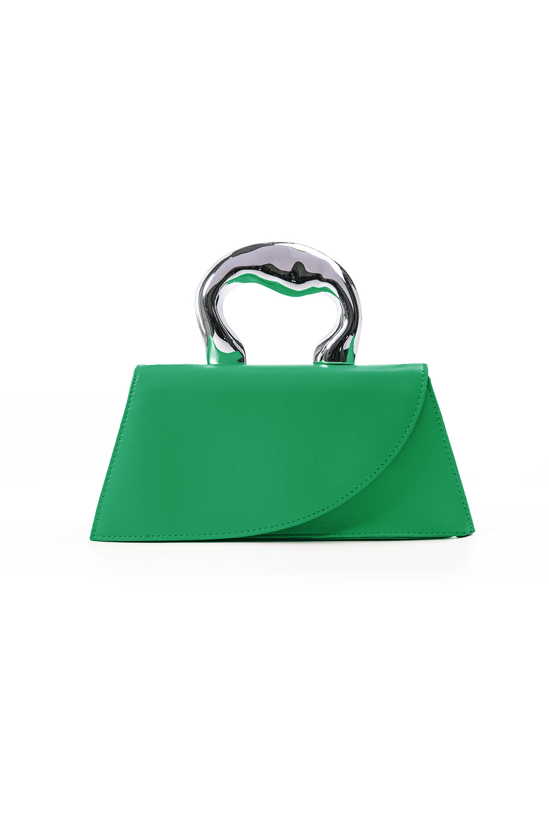Bolso de Hombro Trapezoidal Texturizado Elegante y Moderno