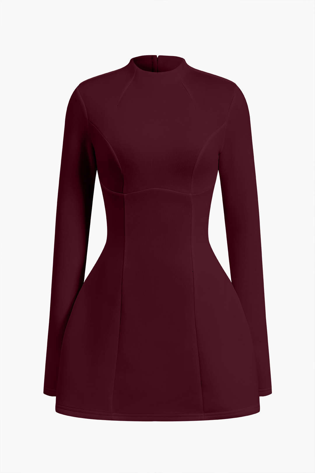 Vestido Mini Con Espalda Descubierta Silueta Baja Elegante
