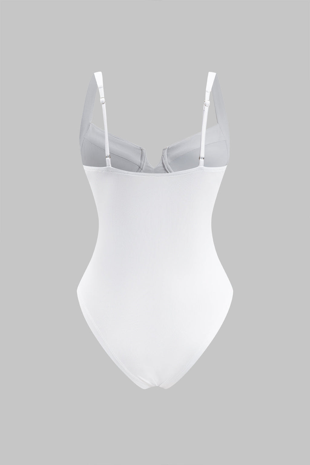 Bodysuit Bustier Sin Mangas Para Uso Diario Elegante