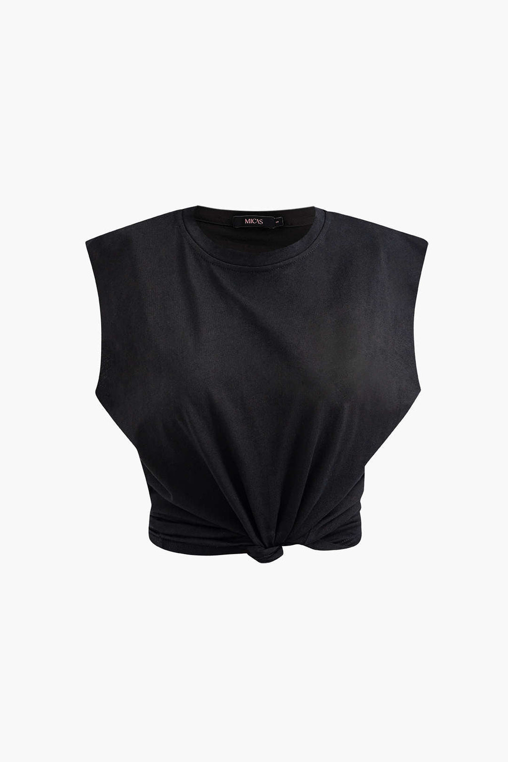 Camiseta Básica Sin Mangas Para Uso Diario Elegante Textura
