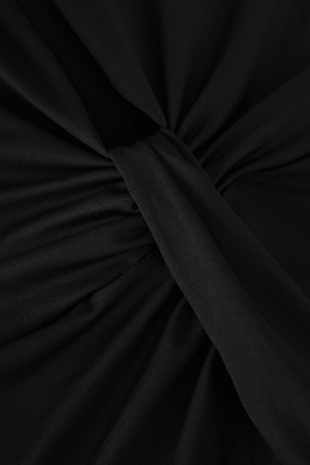 Vestido Midi Sin Mangas Con Escote En V Silueta Elegante