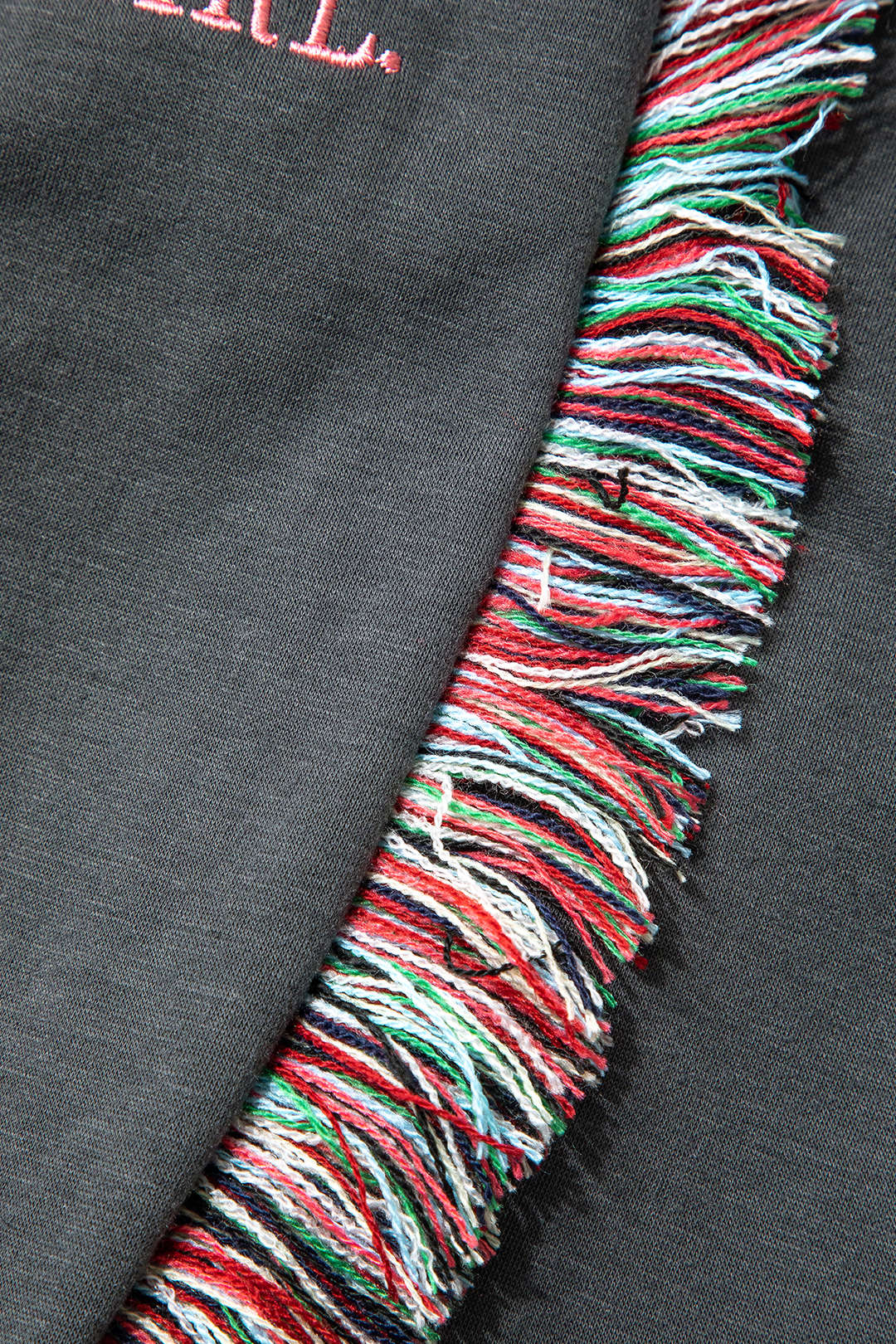 Conjunto Dos Piezas Camiseta Impresa Pantalones con Borlas
