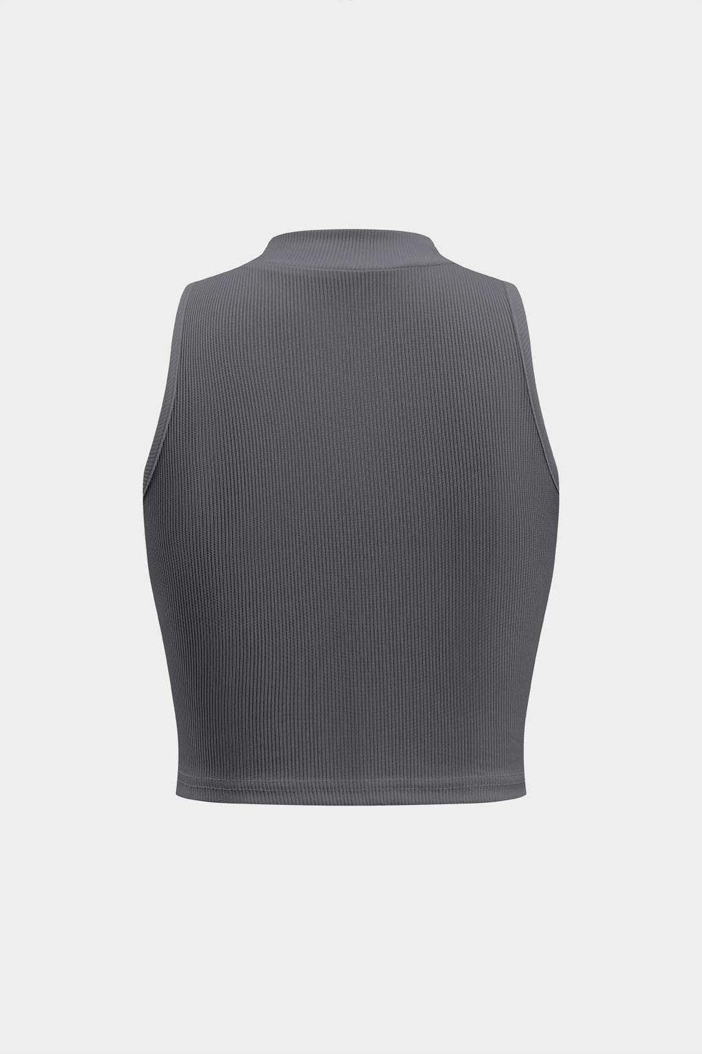 Camiseta Texturizada Sin Mangas Para Uso Diario Elegante