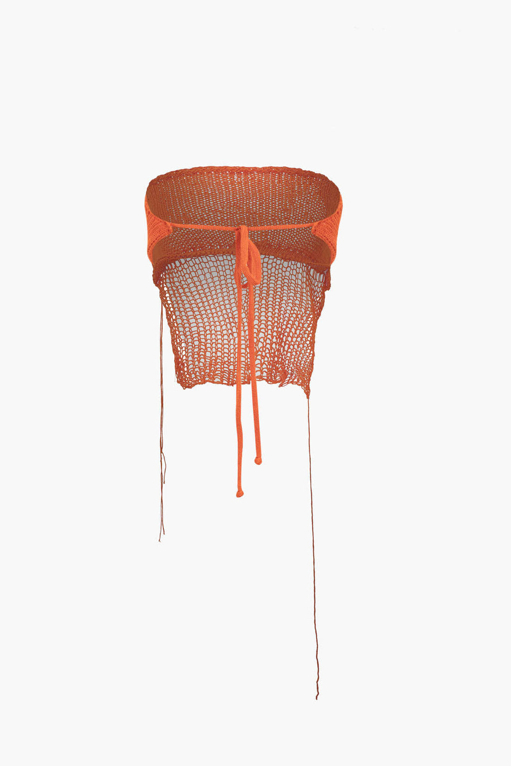 Top Tubo Crochet Sin Espalda Falda Abertura Dos Piezas