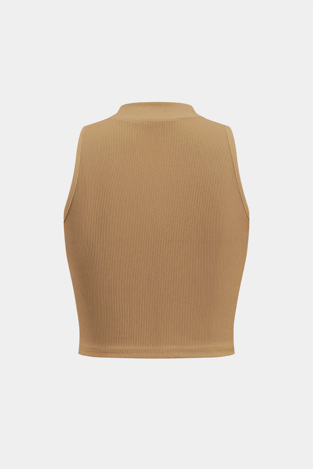 Camiseta Texturizada Sin Mangas Para Uso Diario Elegante