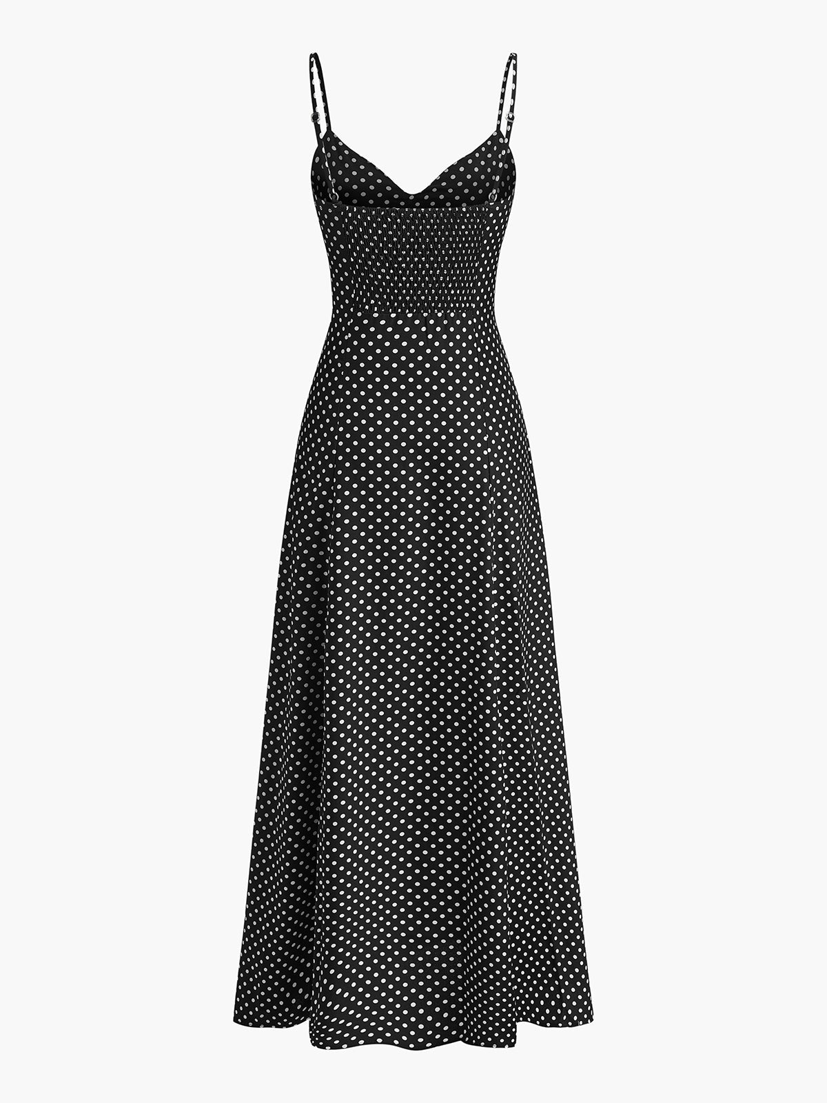 Vestido Maxi Sin Mangas Estampado Con Escote En V Romántico