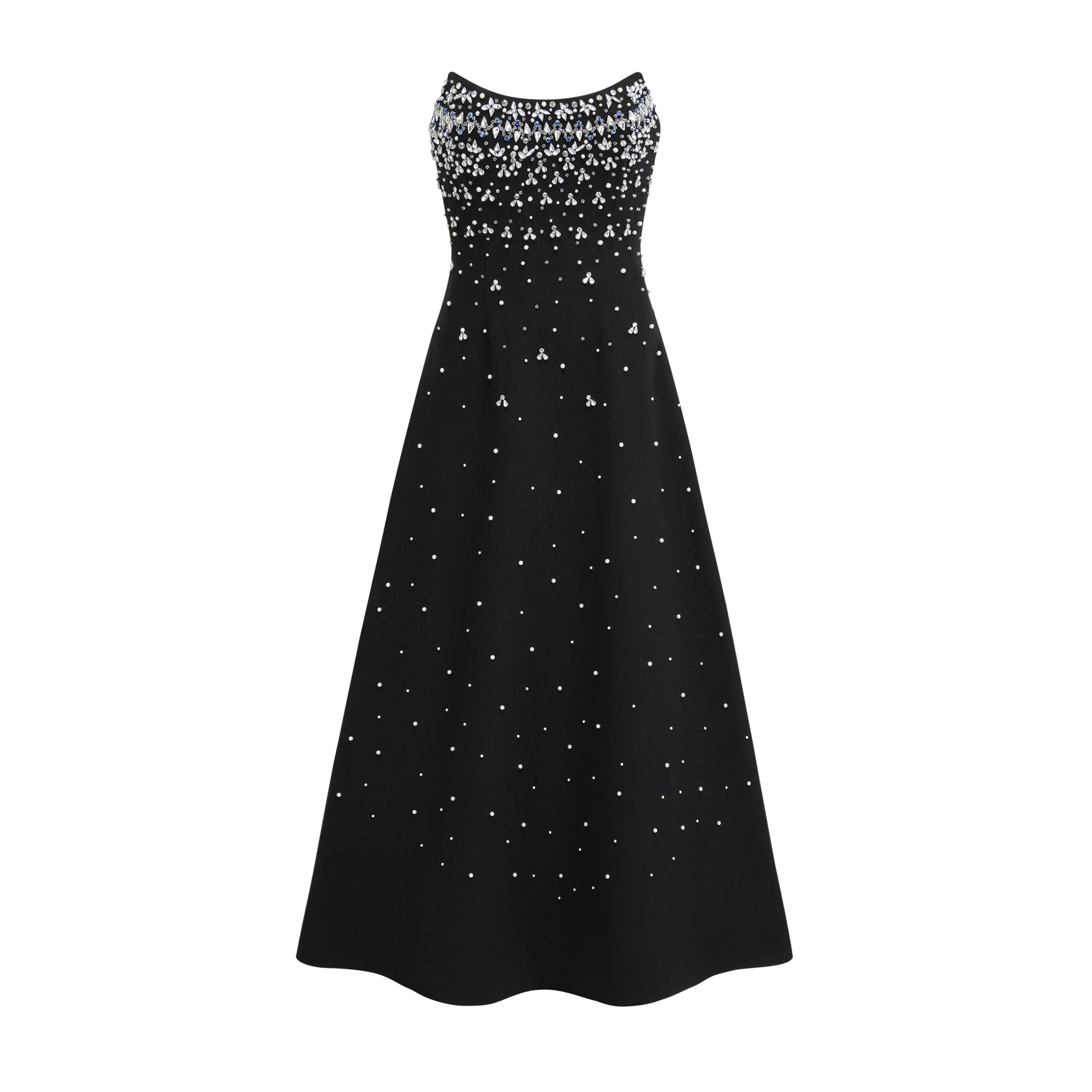 Vestido Maxi Adornado Para Noche De Gala Elegante Y Glamour