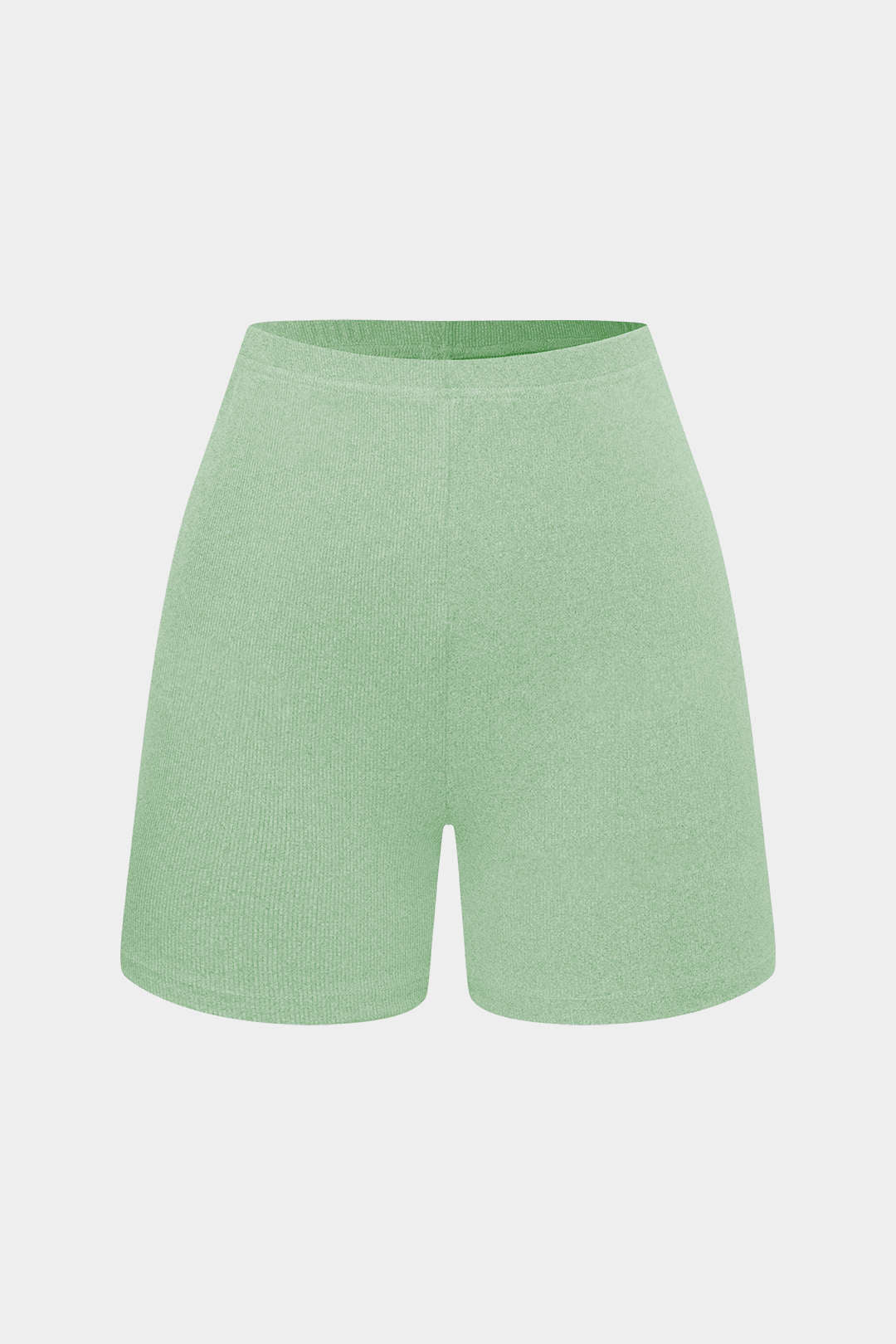 Conjunto Dos Piezas Top Sin Tirantes Y Shorts De Punto