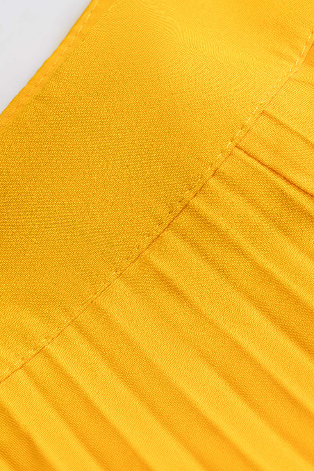 Conjunto Blusa de Tirantes con Volantes y Pantalón Plisado