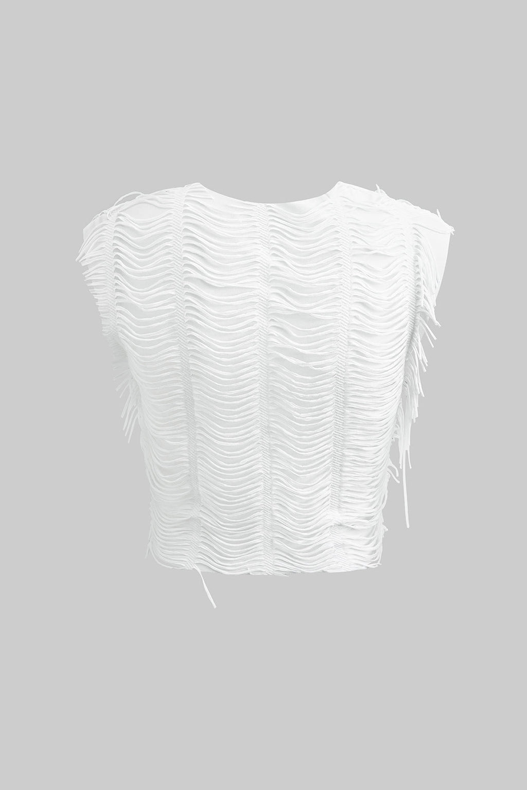 Conjunto Dos Piezas Top Escote En V Falda Con Abertura