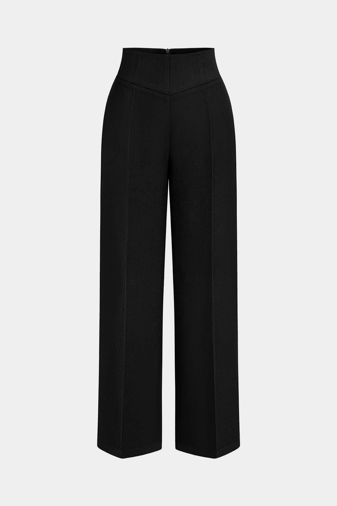 Pantalones De Cintura Alta Anchos Para Mujer Casual Diario