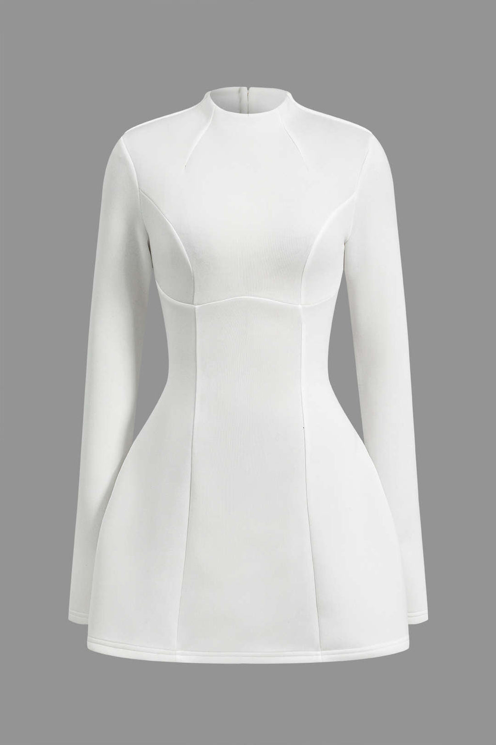Vestido Mini Con Espalda Descubierta Silueta Baja Elegante