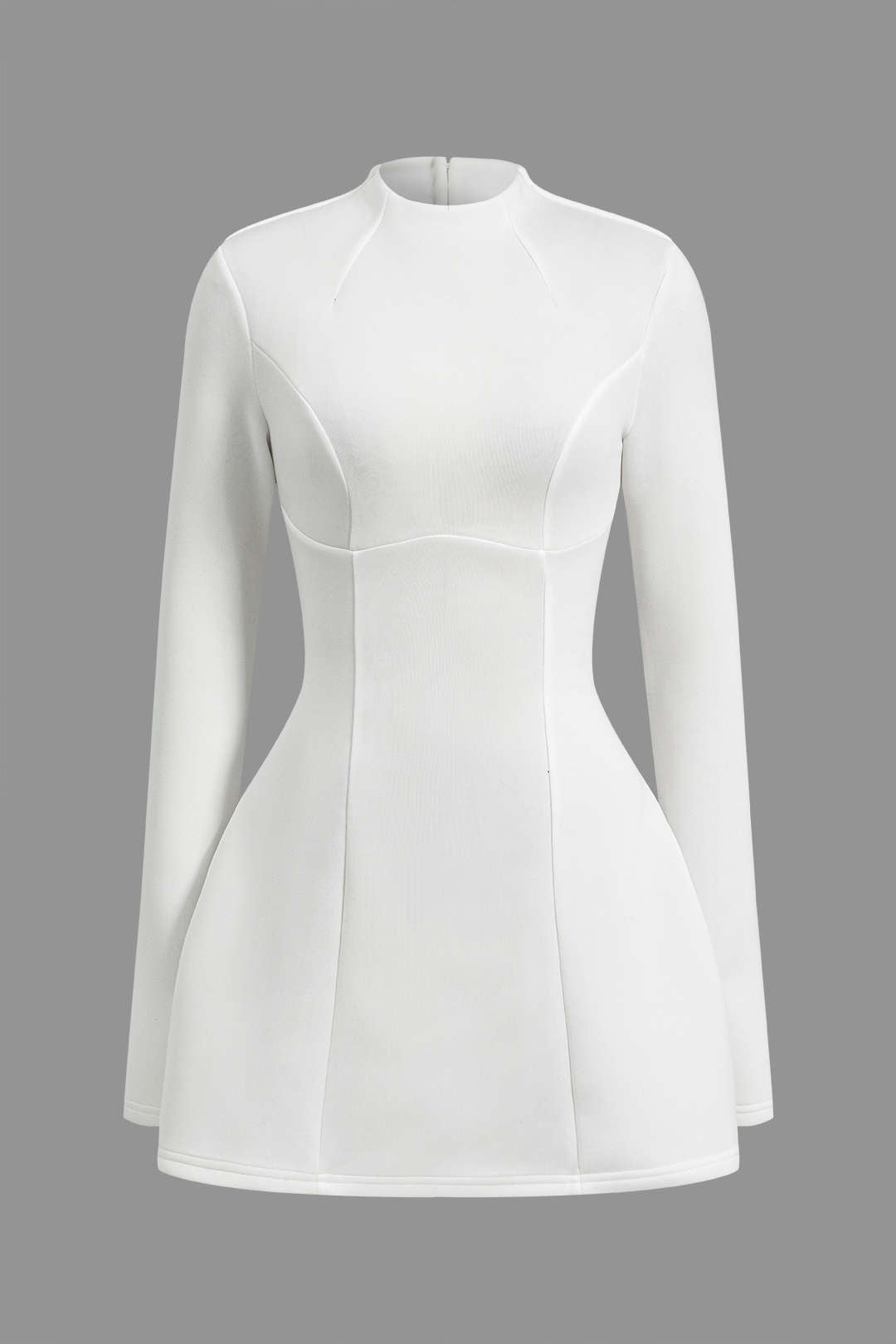 Vestido Mini Con Espalda Descubierta Silueta Baja Elegante