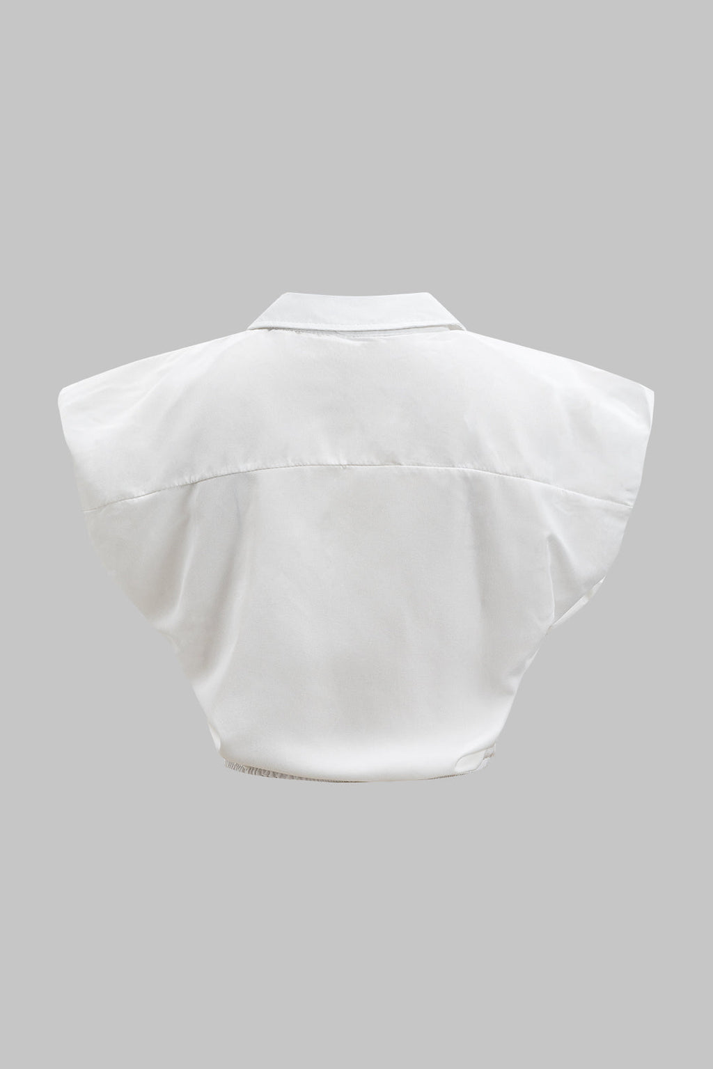 Camisa Lisa de Manga Corta para Uso Diario Elegante