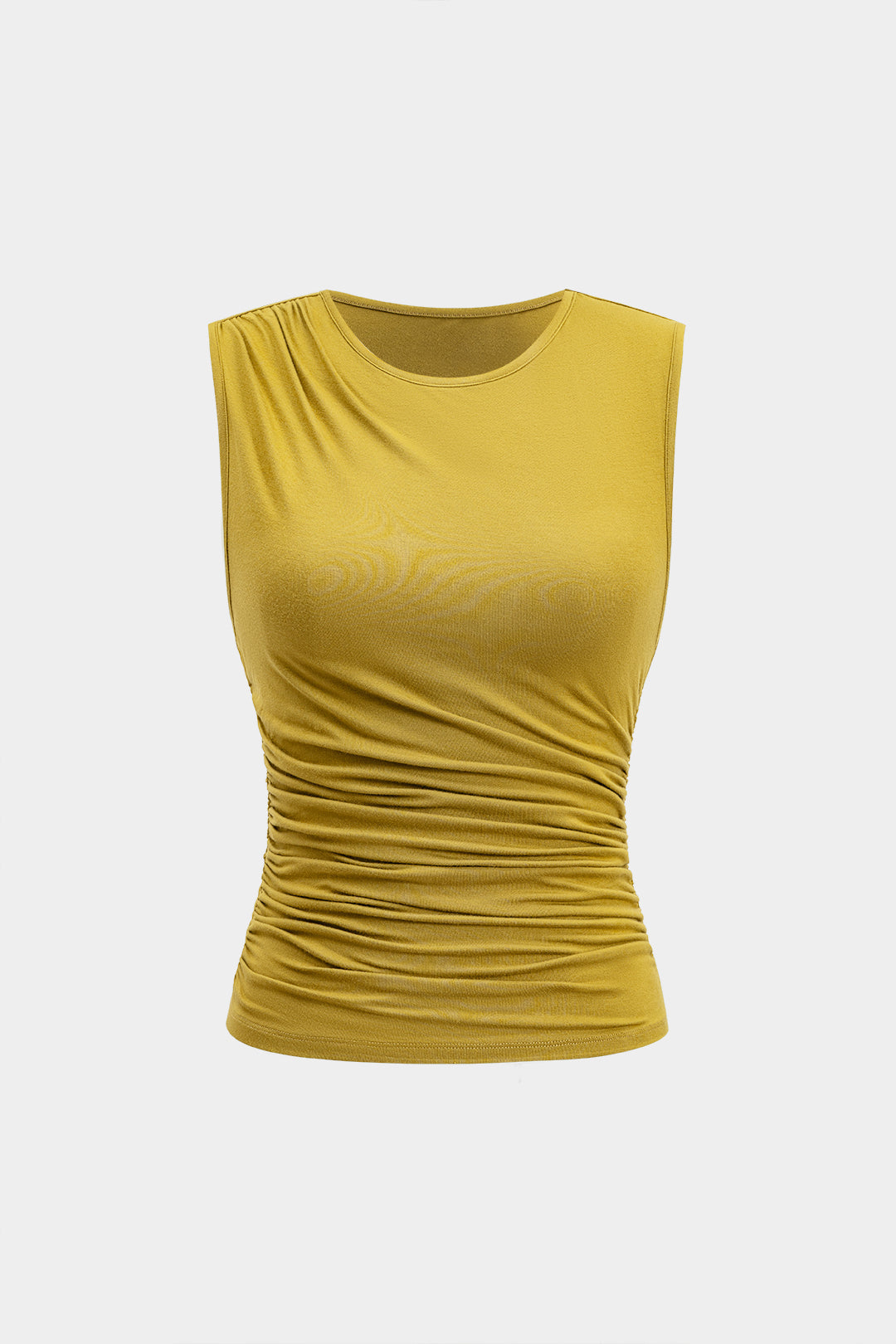 Conjunto Top Sin Mangas Y Falda Nudo De Punto Suave