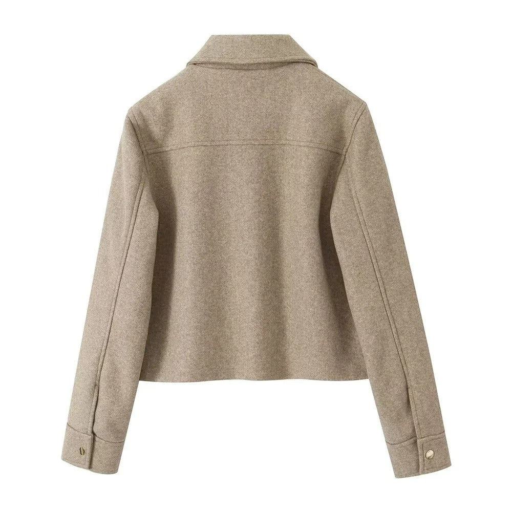 Chaqueta Moontan Elegante Para Uso Diario Con Silueta