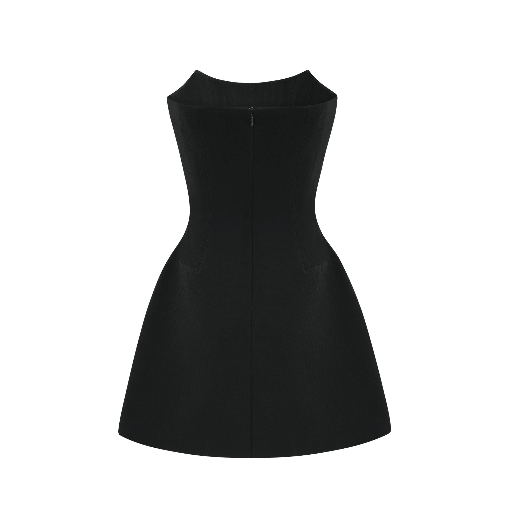 Vestido Mini Azul Melisande Con Perlas Y Cristales